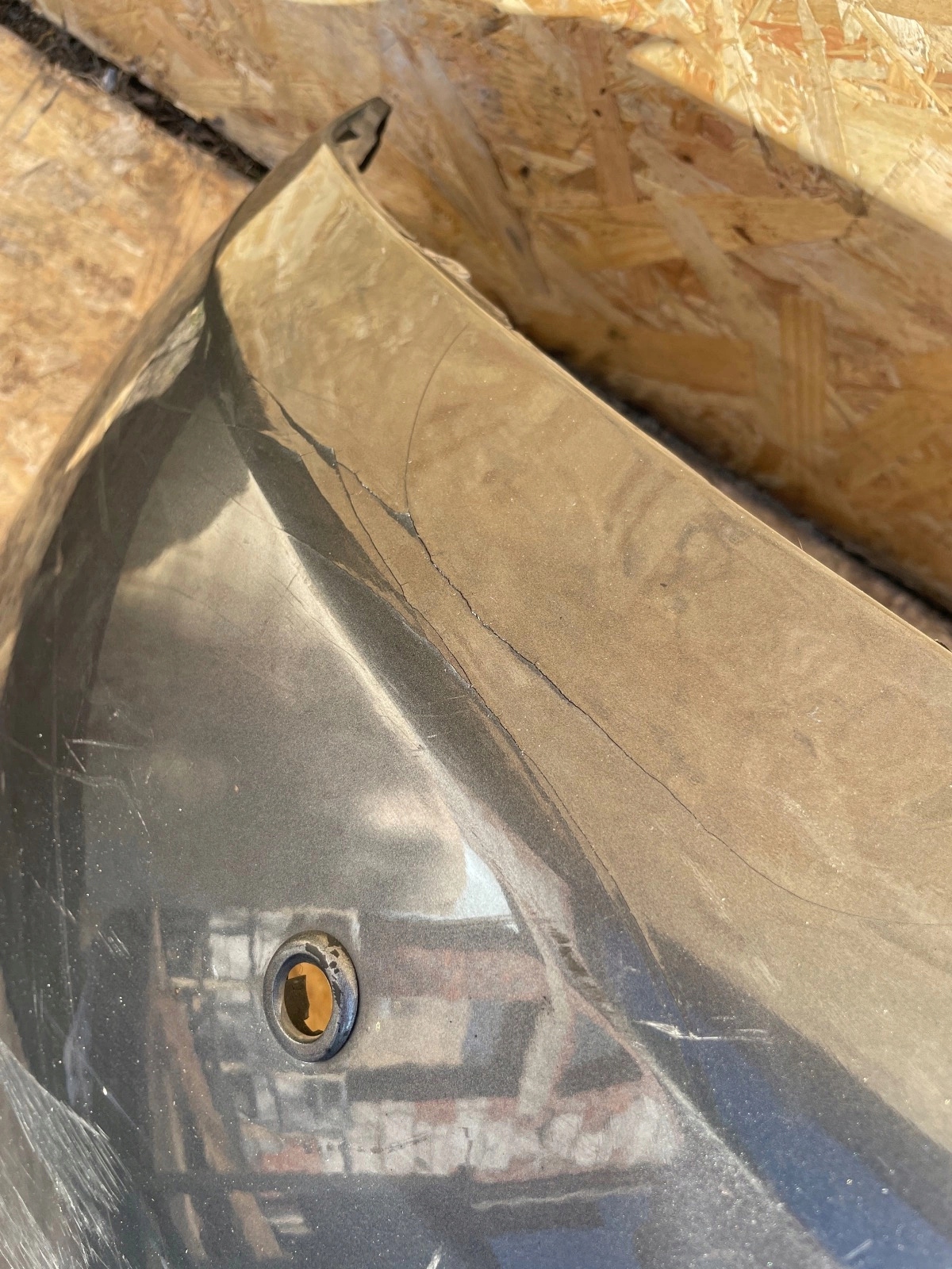 bumper rear part rear Volkswagen Scirocco III PDC