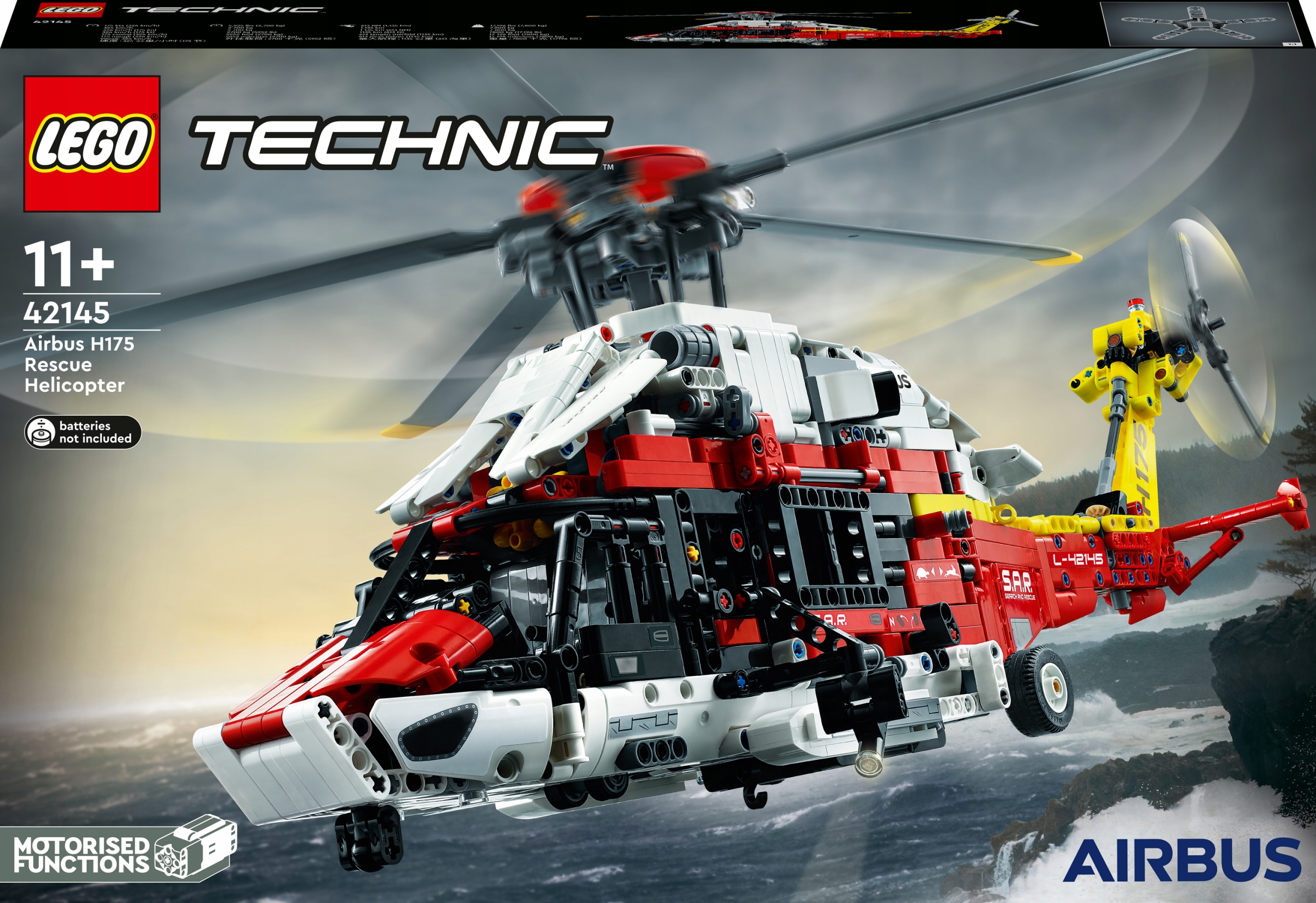LEGO Technic Helikopter ratunkowy Airbus H175 42145