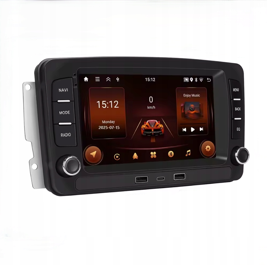 Rádio Android Pro Mercedes Benz W209 2+64GB Carplay Wifi Navigace Kamera