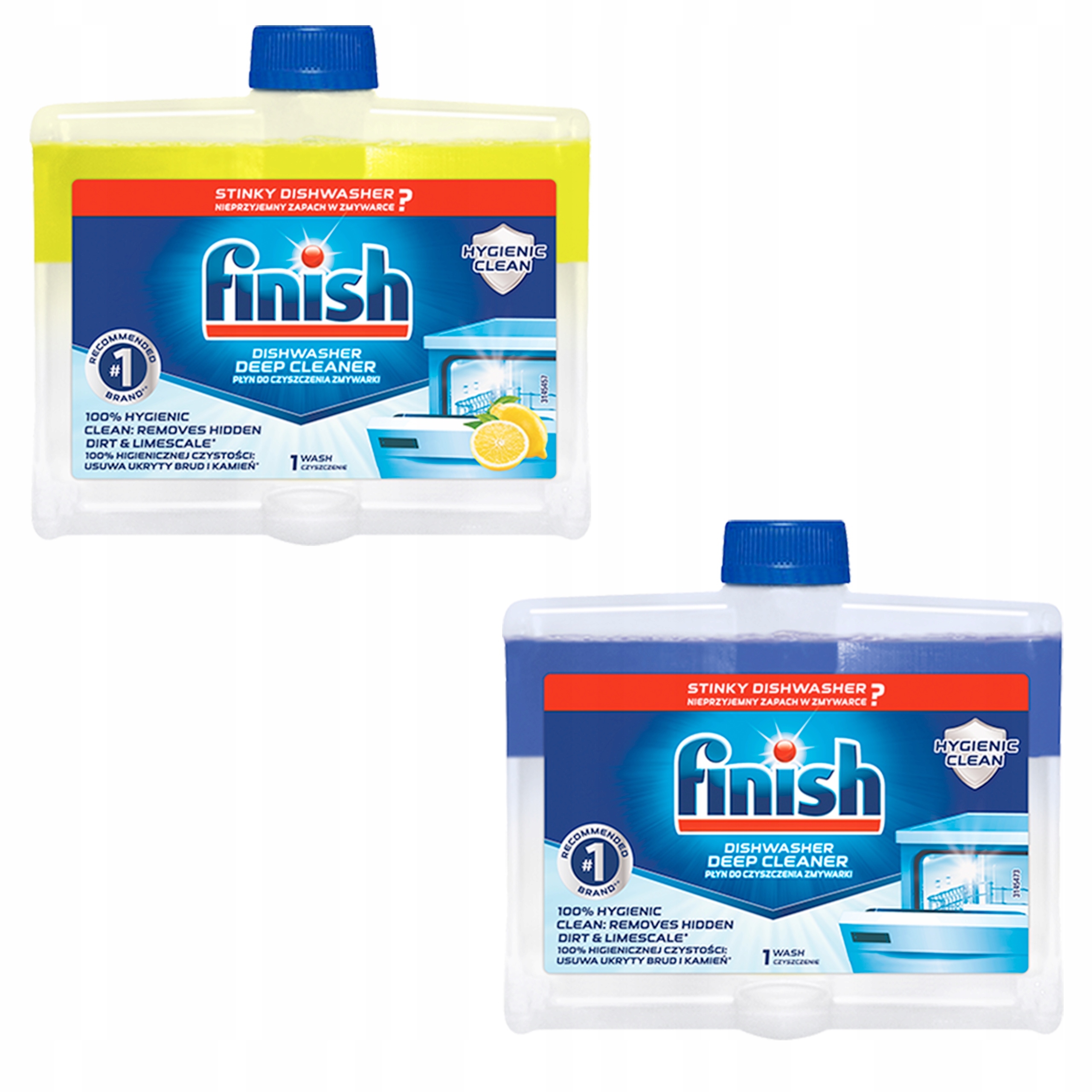 

Finish Czyścik Płyn Czyszczenia Zmywarki 2x 250ml