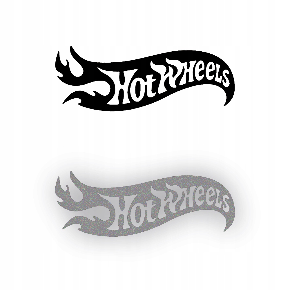 Naklejka HOTWHEELS na samochód na auto ODBLASKOWA| HOLOGRAM
