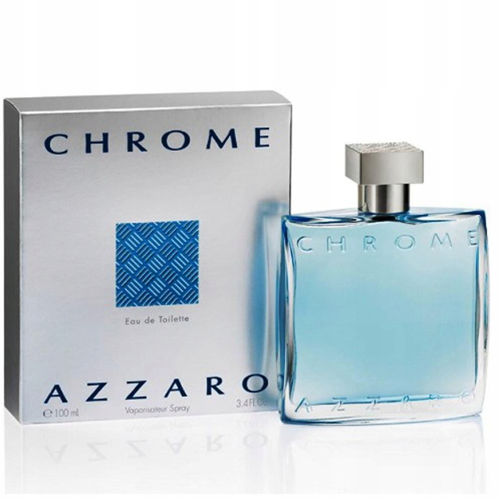 Azzaro Chrome 100 ML Toaletní Voda Pro Muže Parfém Pánský