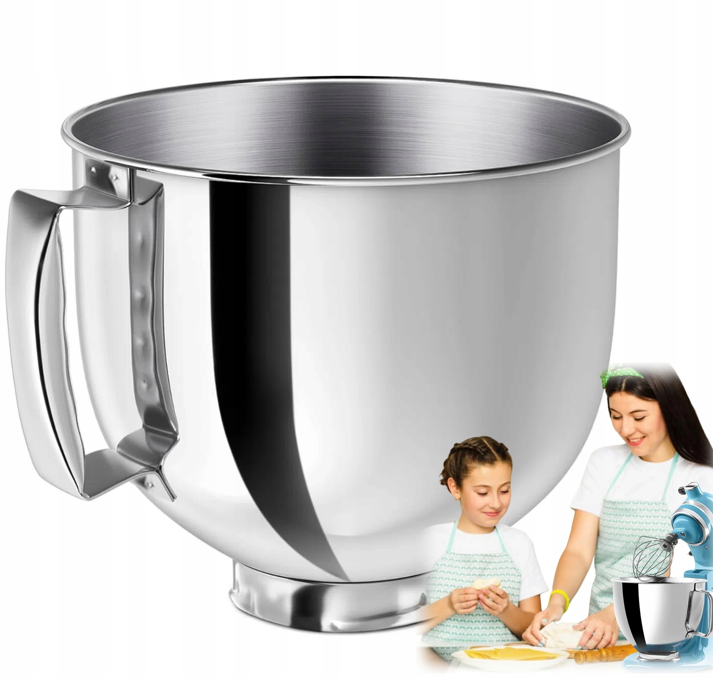 Dzieża ze stali nierdzewnej 4,8 L do KitchenAid 4,5-5QT Misa