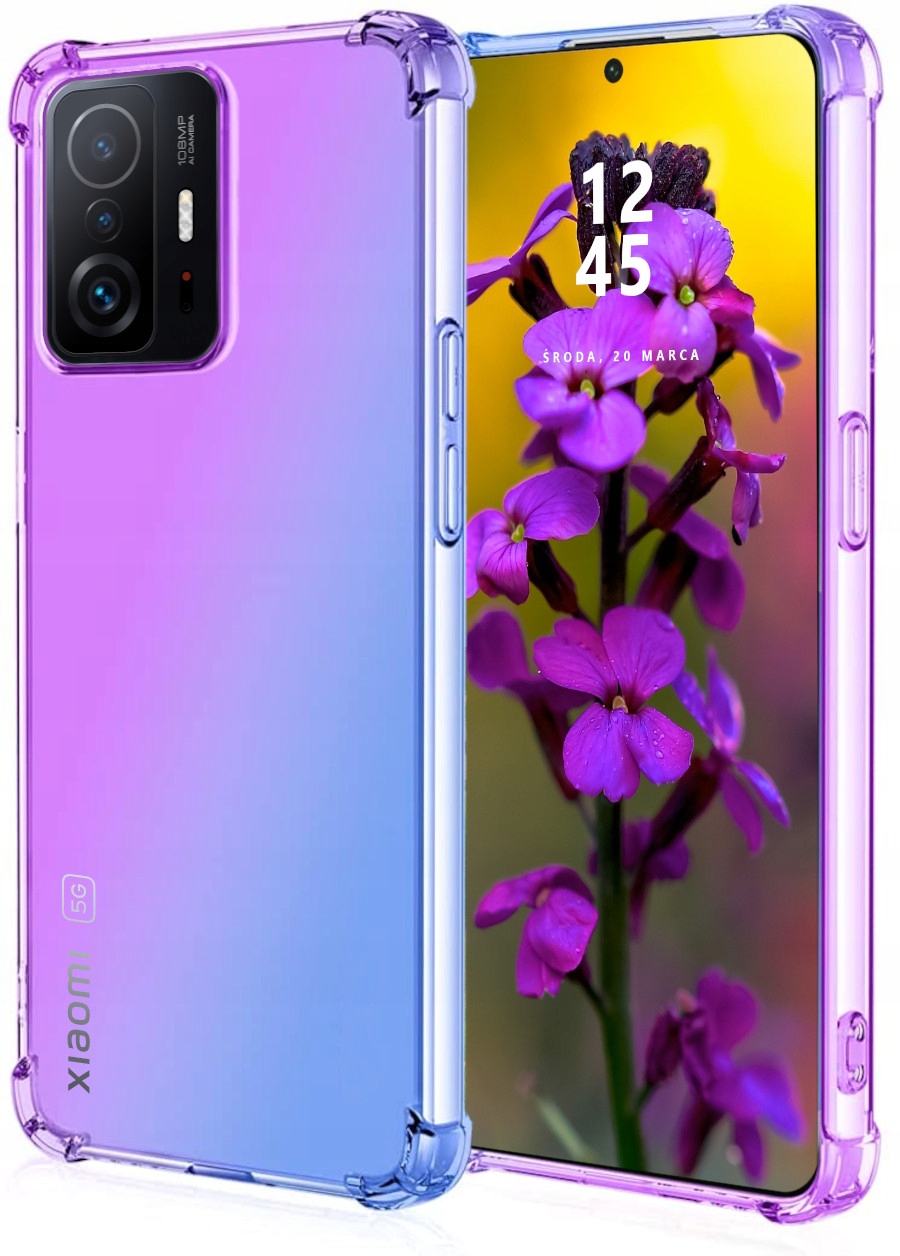 

Etui do Xiaomi 11T Pro Mieniący Kolor Szkło