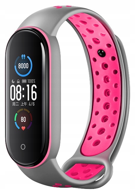 PASEK OPASKA BRANSOLETA do XIAOMI MI BAND 5/6/7 21 MEGA KOLORÓW