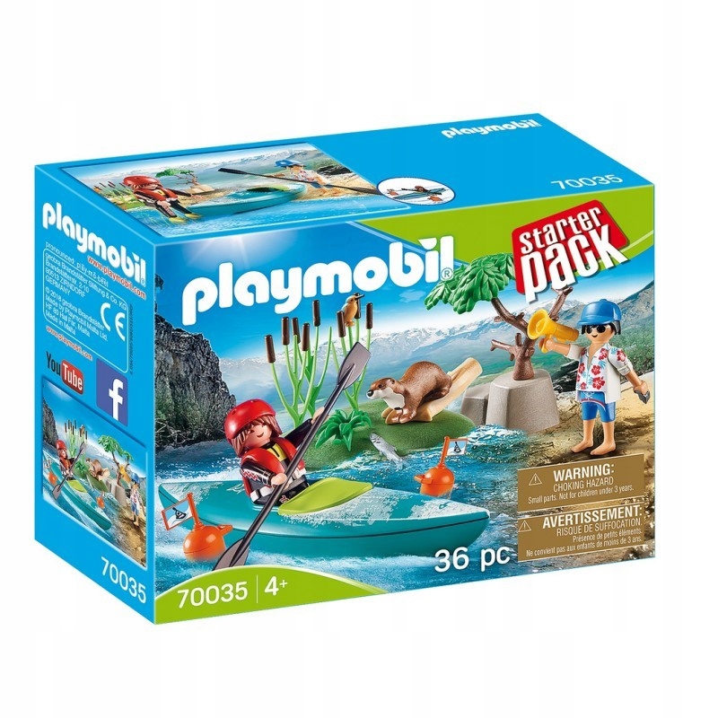 

Playmobil 70035 Zestaw Kurs Pływania Kajakiem