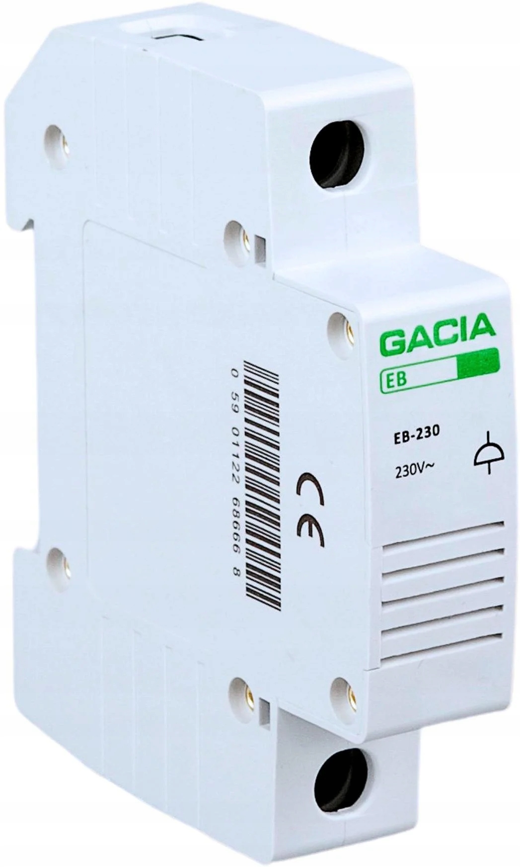 DZWONEK MODUŁOWY NA SZYNĘ TH SYGNALIZATOR 230V GACIA