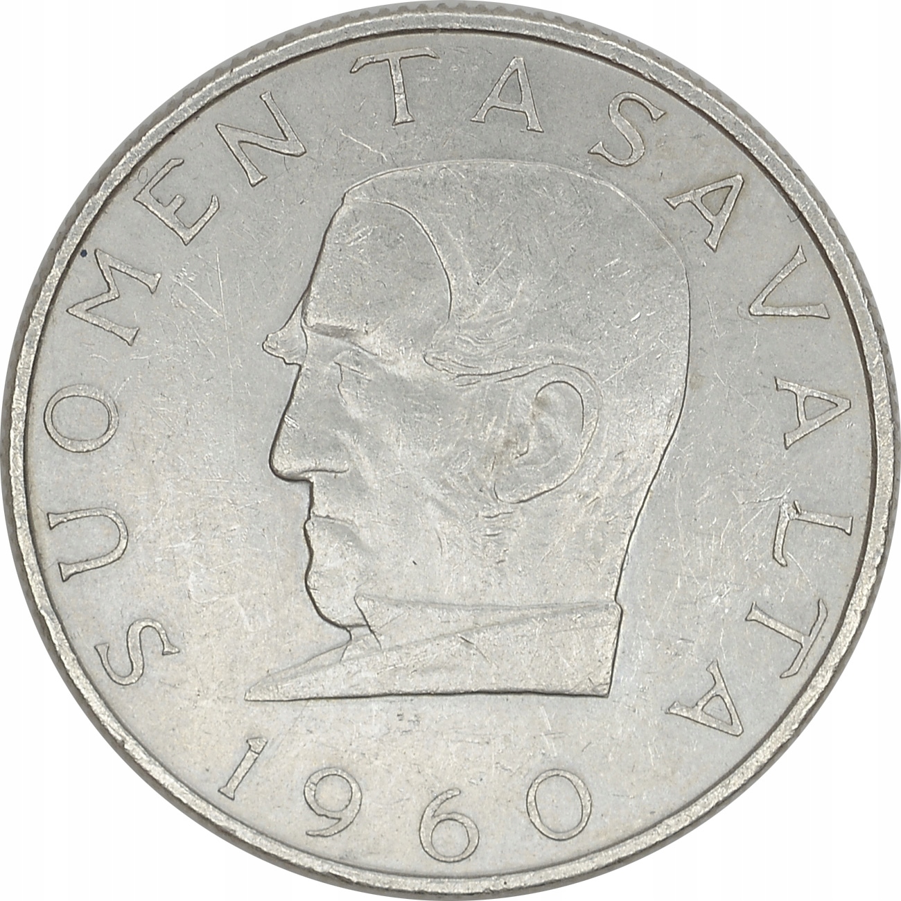 3.gp.FINLANDIA, 1 000 MARKKAA 1960 100 L.MARKI