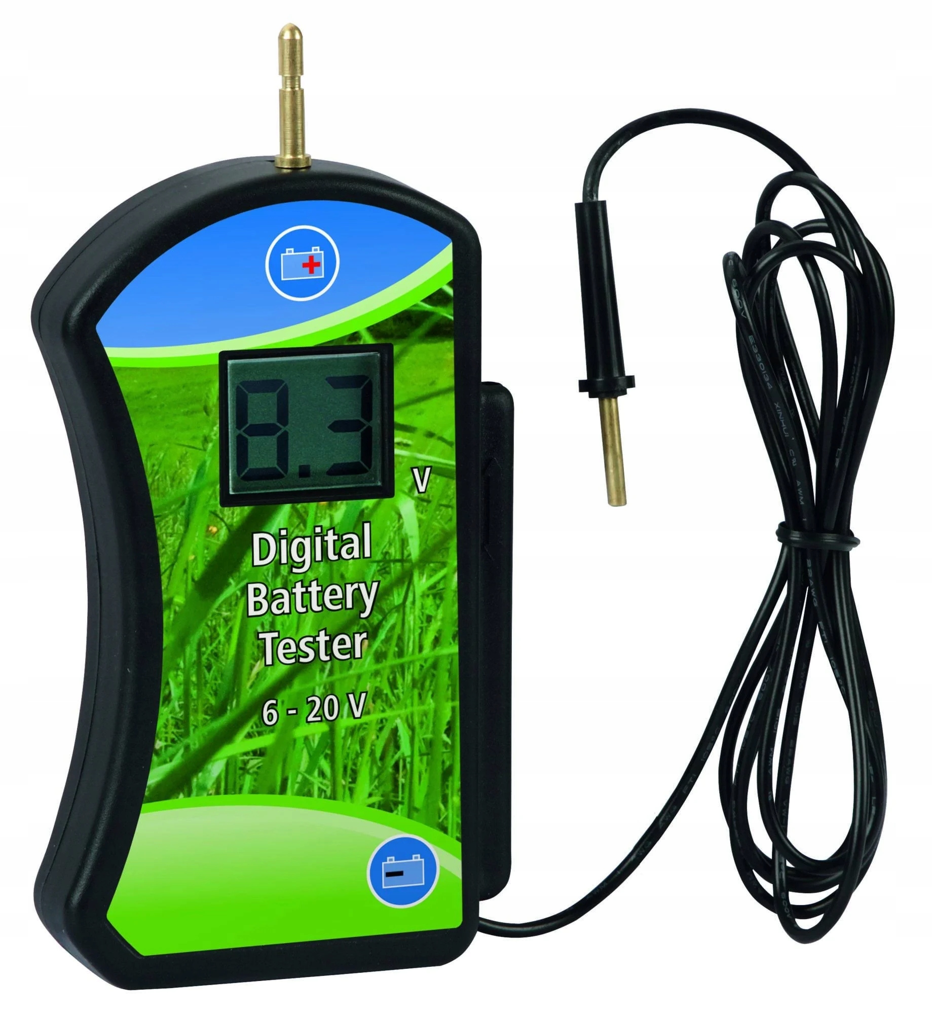 Digitální Tester Baterií, Rozsah 6 – 20V Kerbl