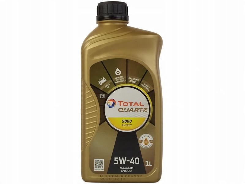 

Total Quartz 9000 Energy 5W40 Sn/cf A3/B4 1L