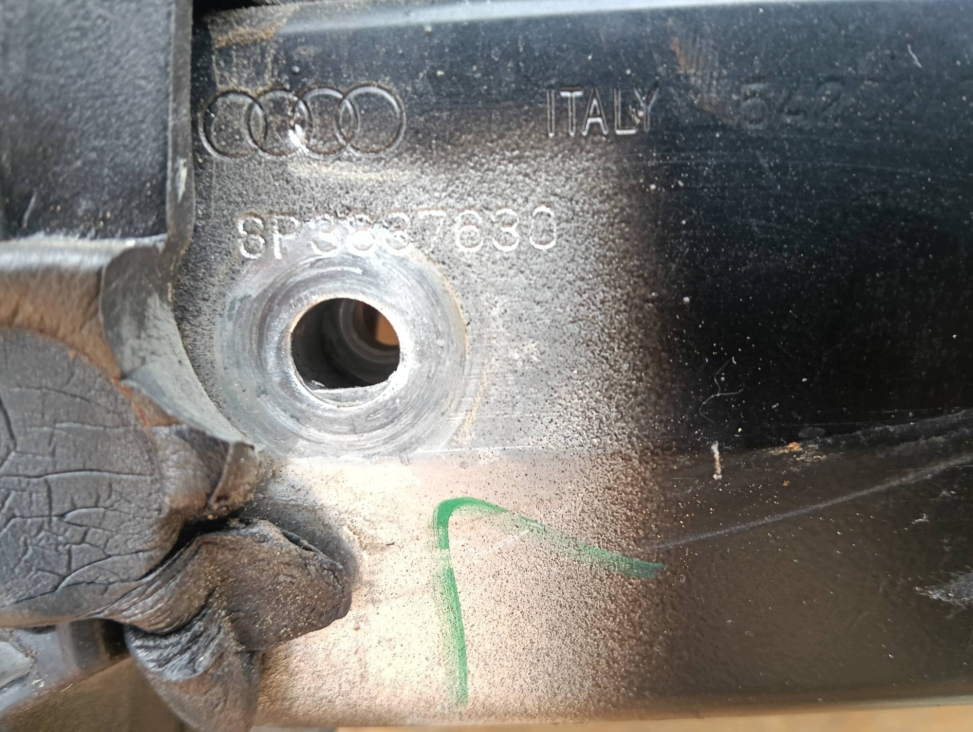 mechanism windows electrical right front Audi A3 8P 3D 1.9 TDI 8P3837630