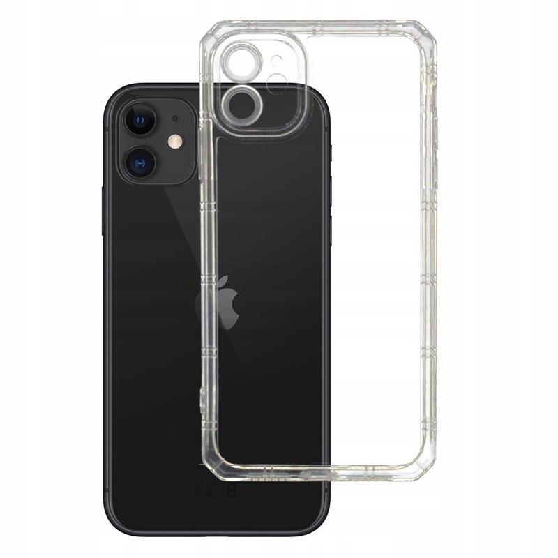 

Etui do iPhone 11 Pancerne Antishock bezbarwne