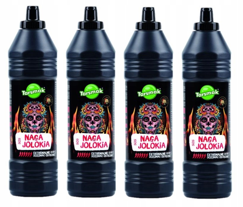 Levně Tarsmak 4 X Omáčka Ostrý Naga Jolokia 1000 g