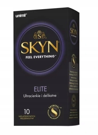 

Skyn Elite Nielateksowe prezerwatywy, 10 sztuk