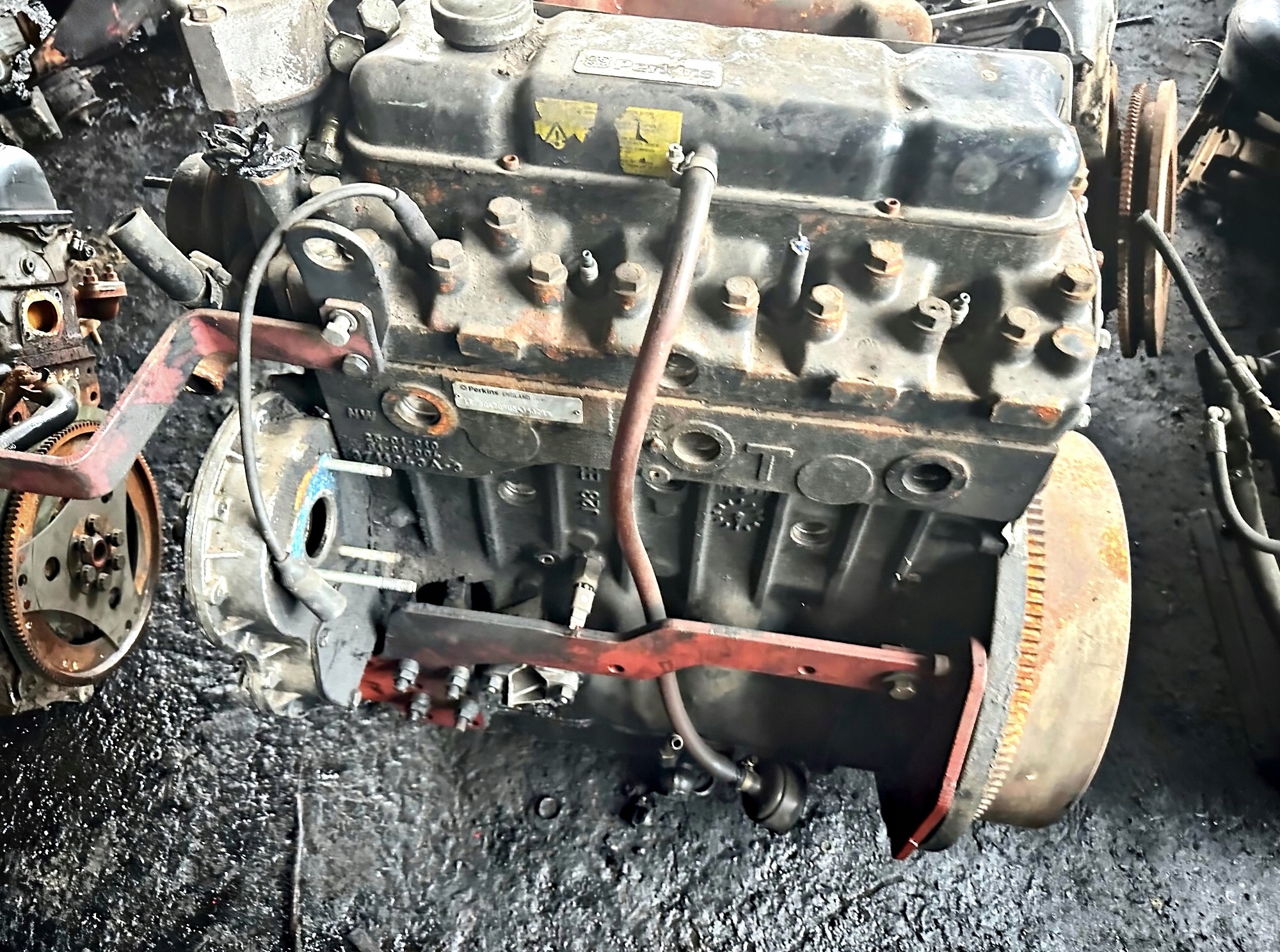 silnik 4-cylindrowy PERKINS LINDE H40 seria 352 Marka wózka Linde