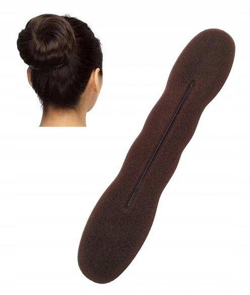 Twister Długi do Koka na Balet Wypełniacz Brązowy