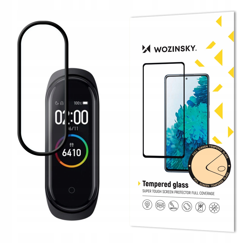 

Wozinsky Folia Ochronna do MI Band 6 /5 Cały Ekran