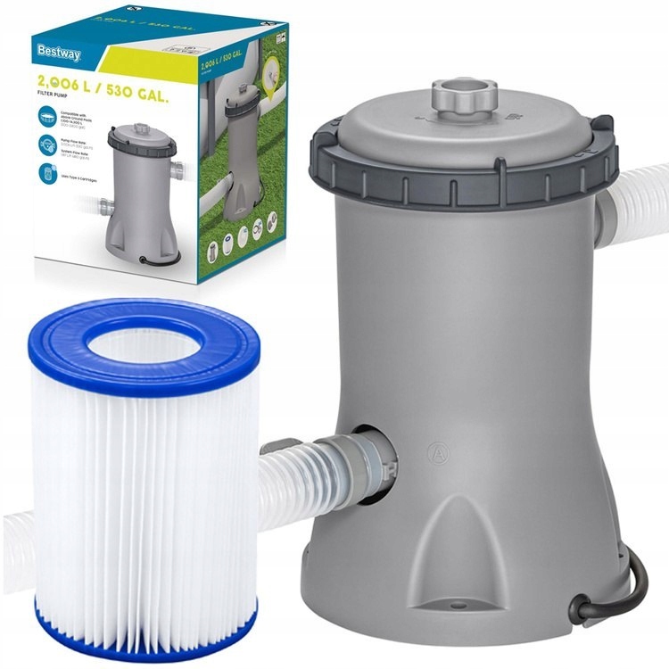 Bestway Filtrační čerpadlo do bazénu 2 m3/h 58383