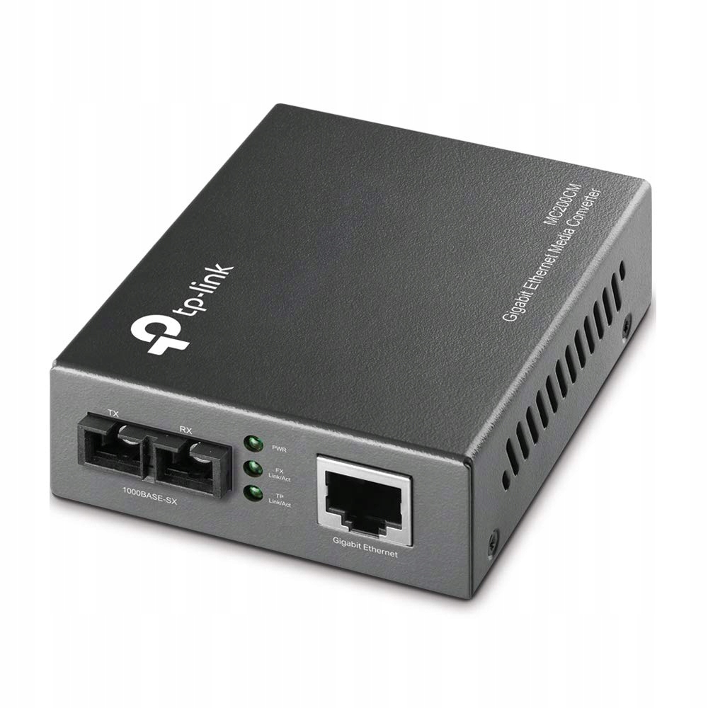 TP-Link MC200CM konwerter 1000BaseT (RJ45) - 1000BaseSX (SC) MultiMode 550m