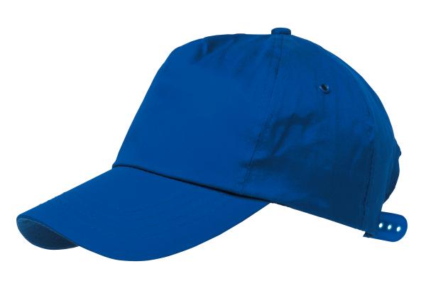 CZAPKA Z DASZKIEM NIEBIESKA REGULOWANA