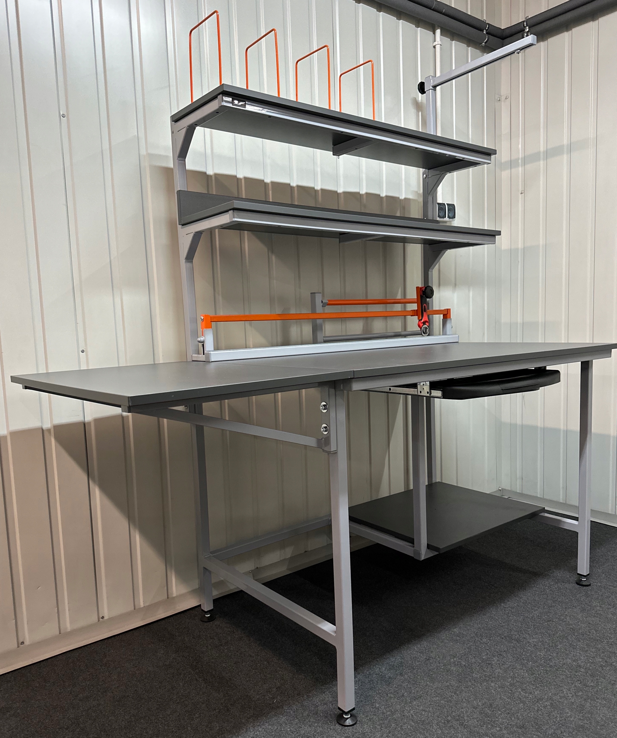 Stół do pakowania 120x80x180 cm NOWOŚĆ / Moduł cięcia folii Marka inny