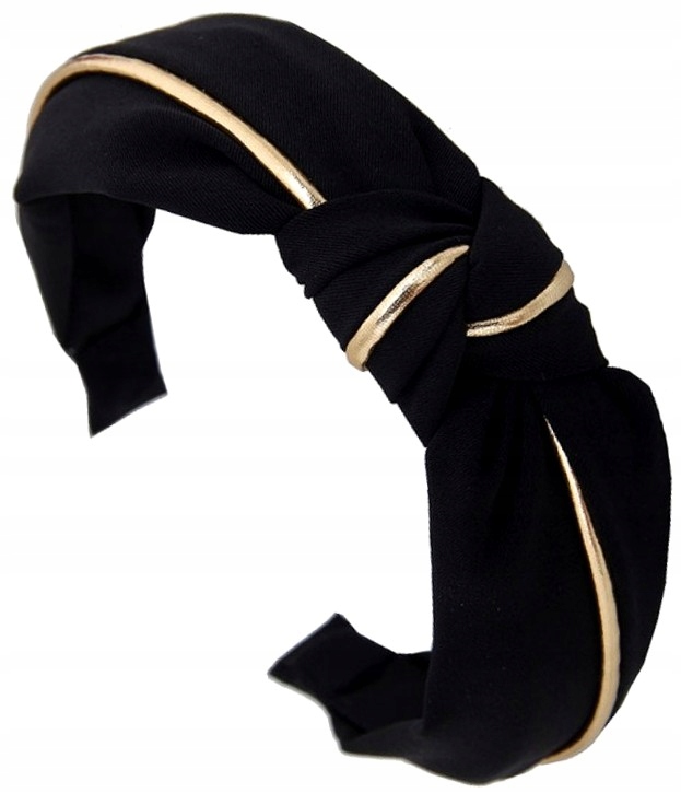 

Turban szeroka Opaska do włosów supeł w paski