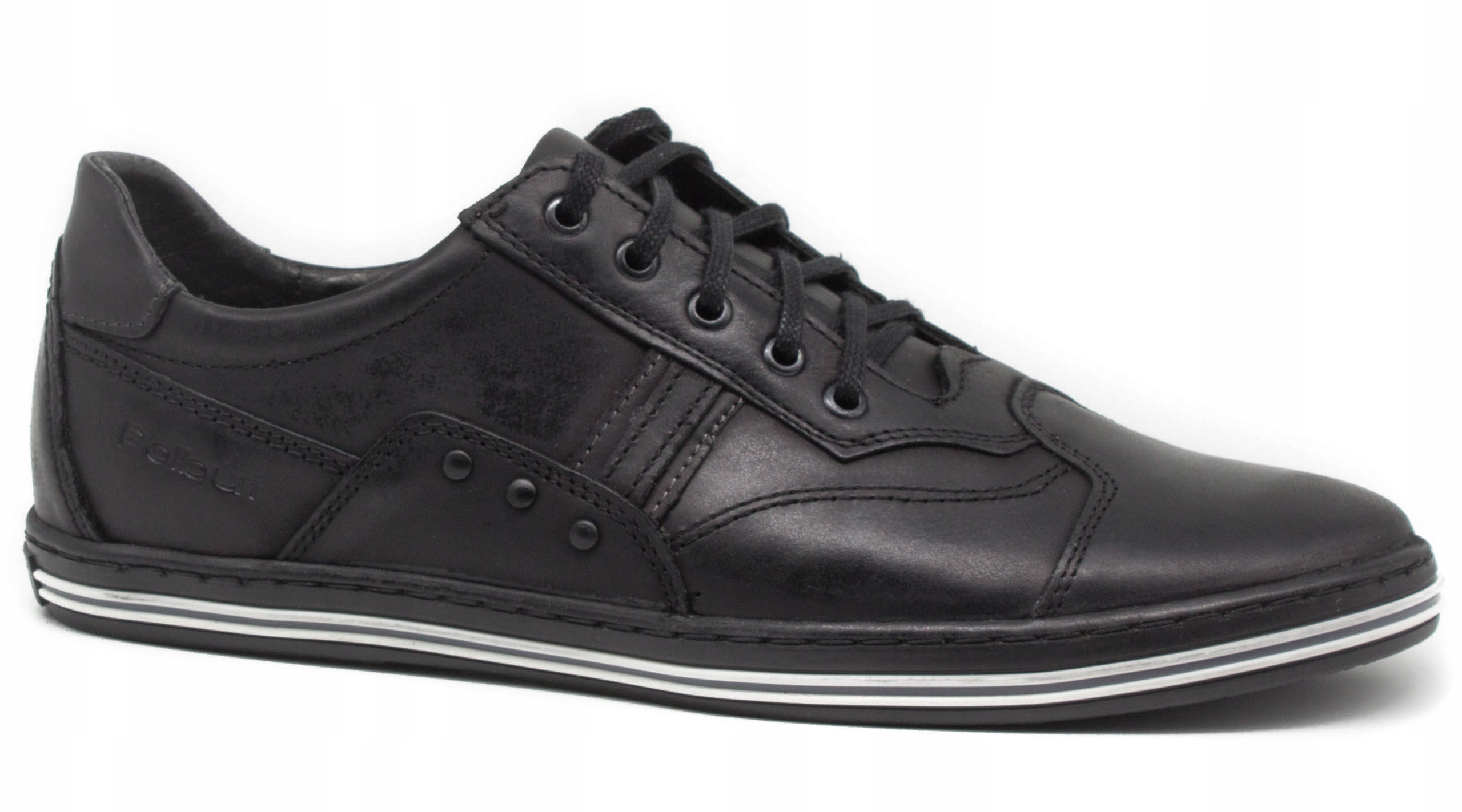 

Polbut Buty Casual Skóra Polskie 1801 Czarny 41