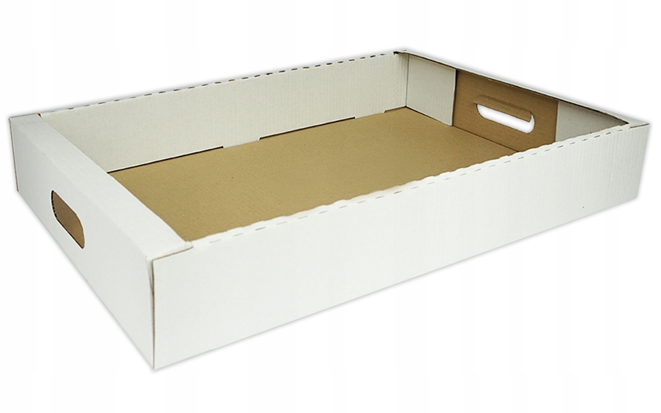 

Opakowanie Tacka na Ciasto 60x40x9cm Biały Karton