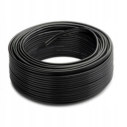 Przewód kabel solarny 6mm2 czarny 50mb