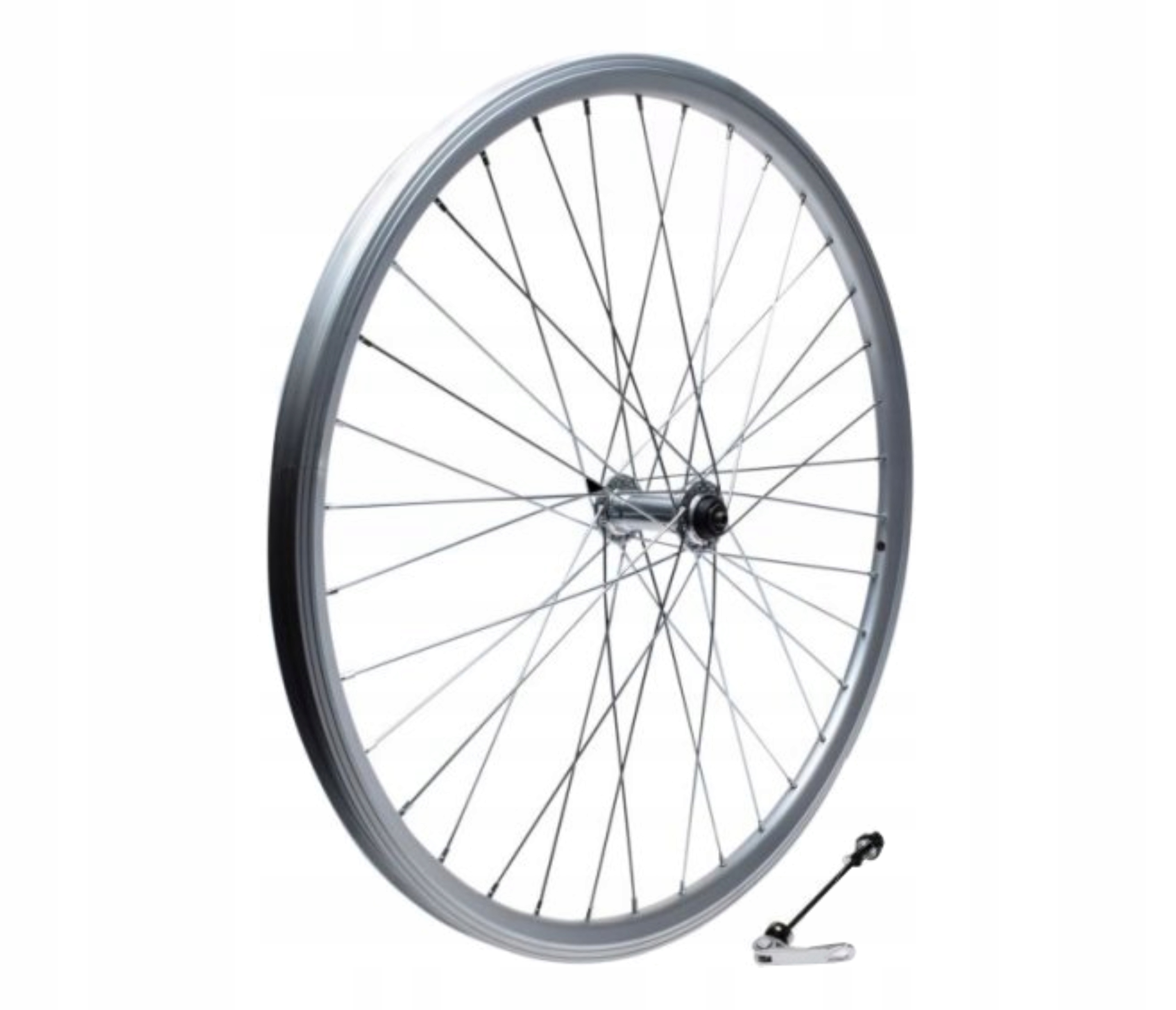 Koło Rowerowe Alu Przód 26 Stożek Szybkozamykacz