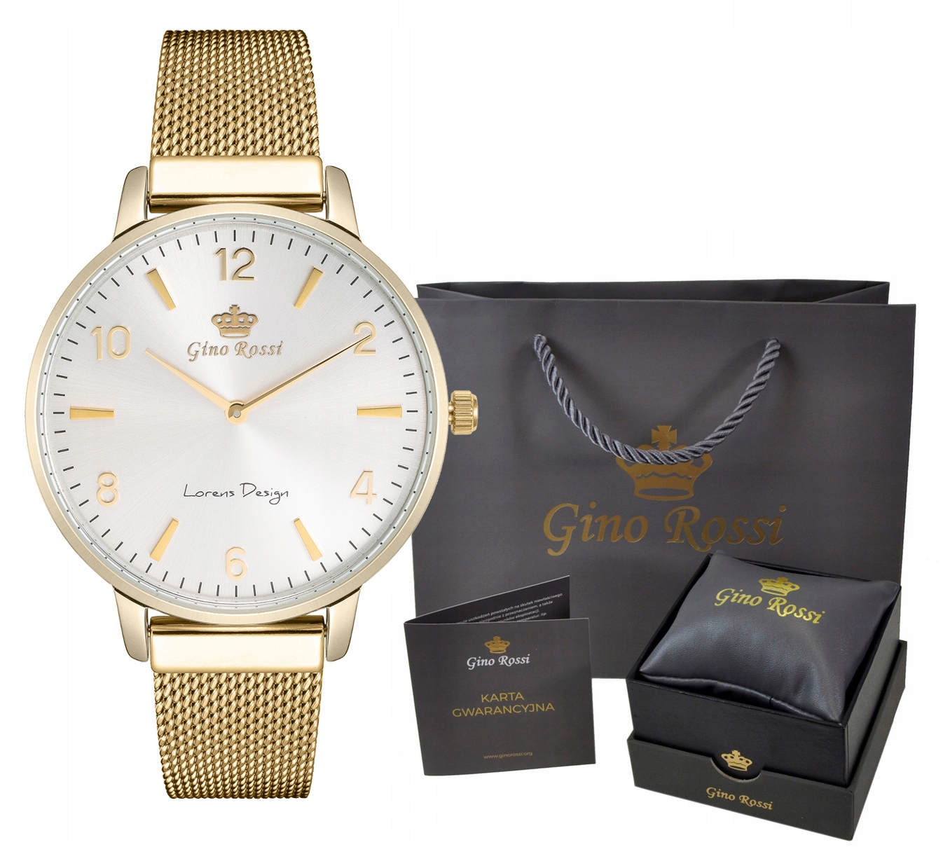 

Damski Zegarek Gino Rossi 7 Modeli+pudełko+grawer