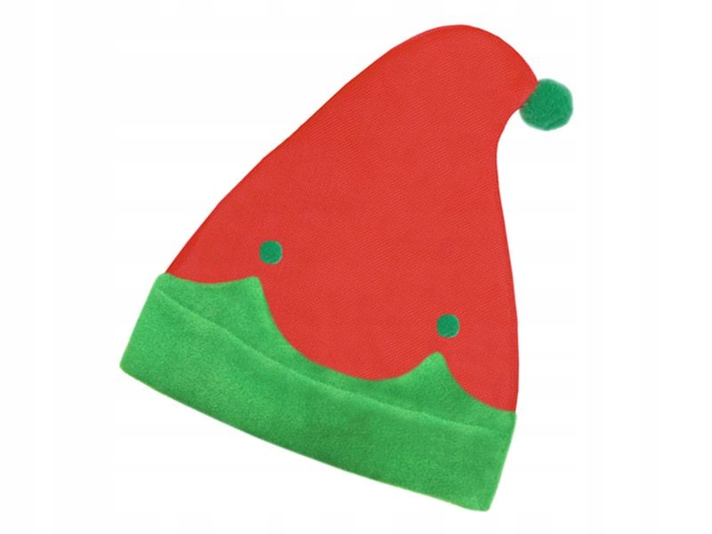 

Czapka Elfa Pomocnika Mikołaja Czerwona