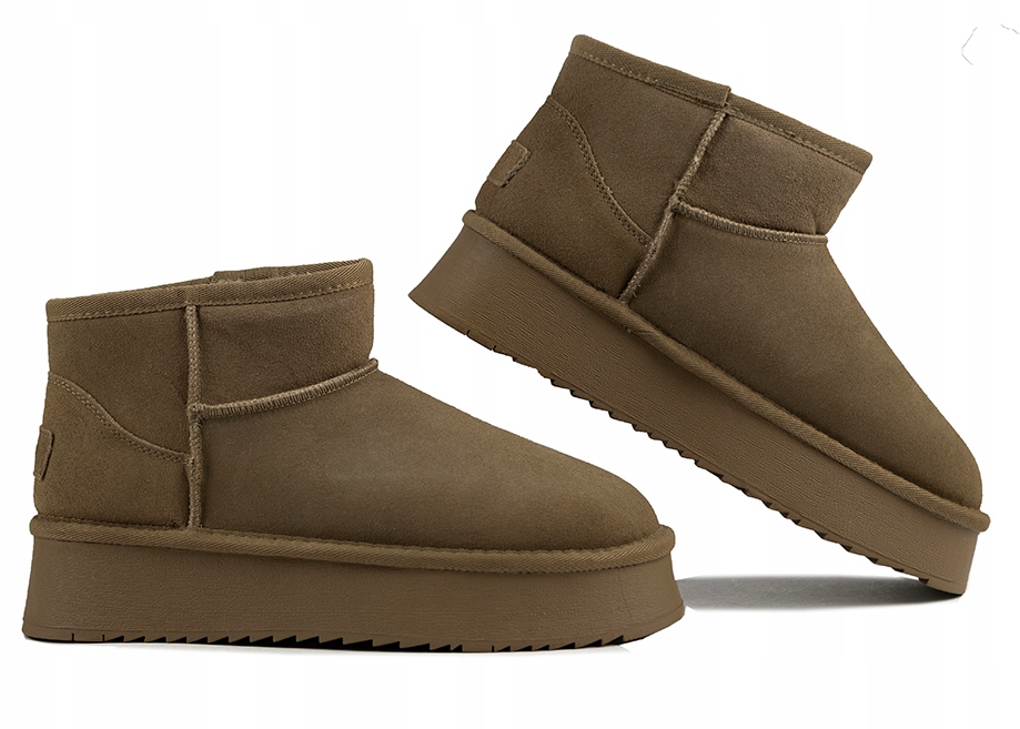 Dámské boty Solo Soprani Zimní kožené vysoké semišové sněhule vel.