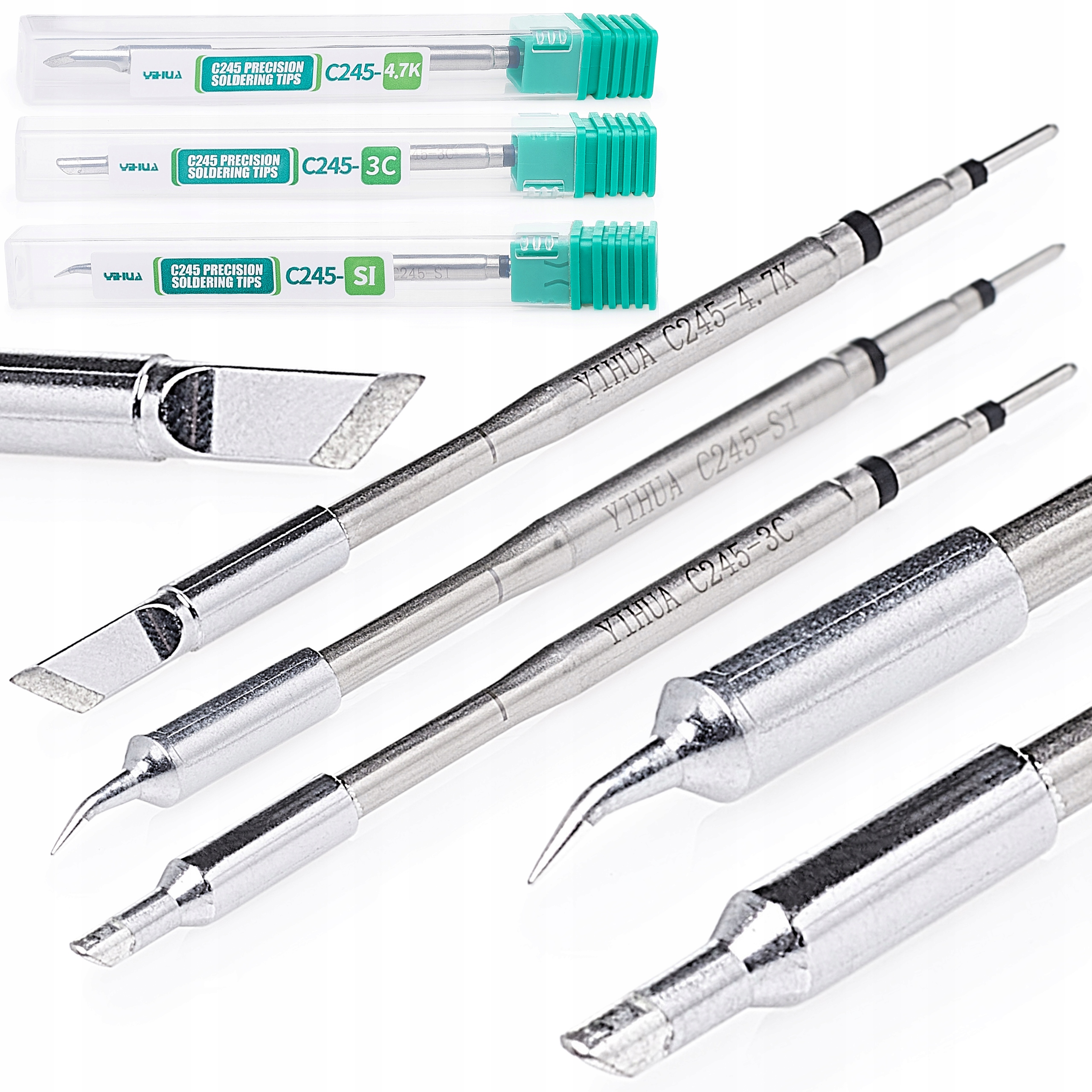 Yihua Hroty Sada 3 Hrotů T245 C245 3C Si 4.7K S Topným Tělesem Techrebal