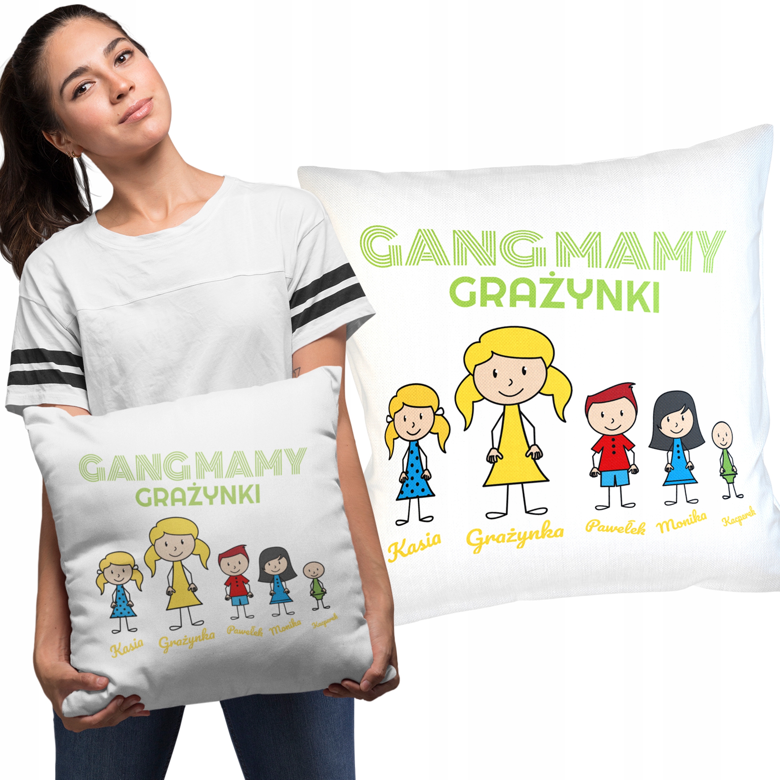

Poduszka Gang Mamy Z Imionami Dzień Matki