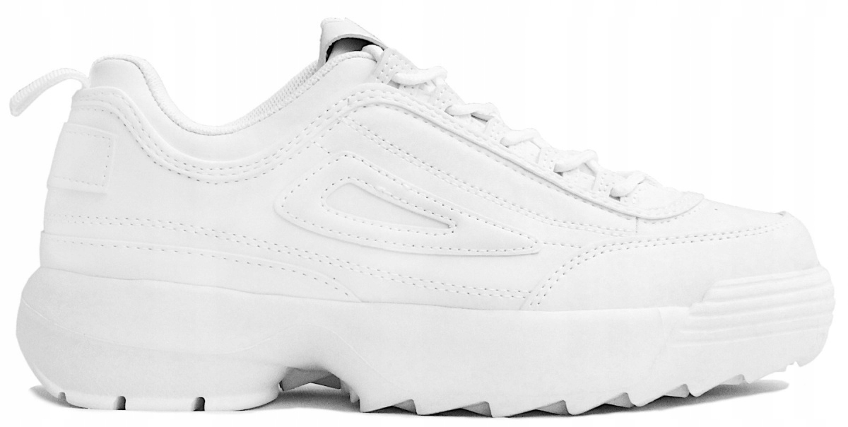 

Buty Damskie Sneakersy Białe