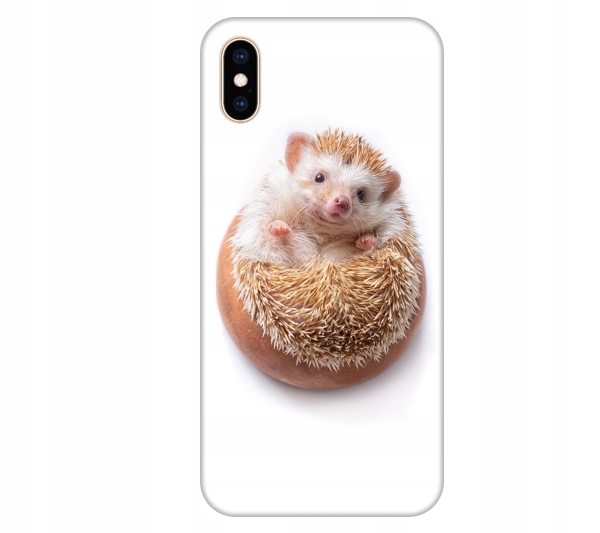 

Etui na telefon iPhone X / Xs Jez smieszne zwierze