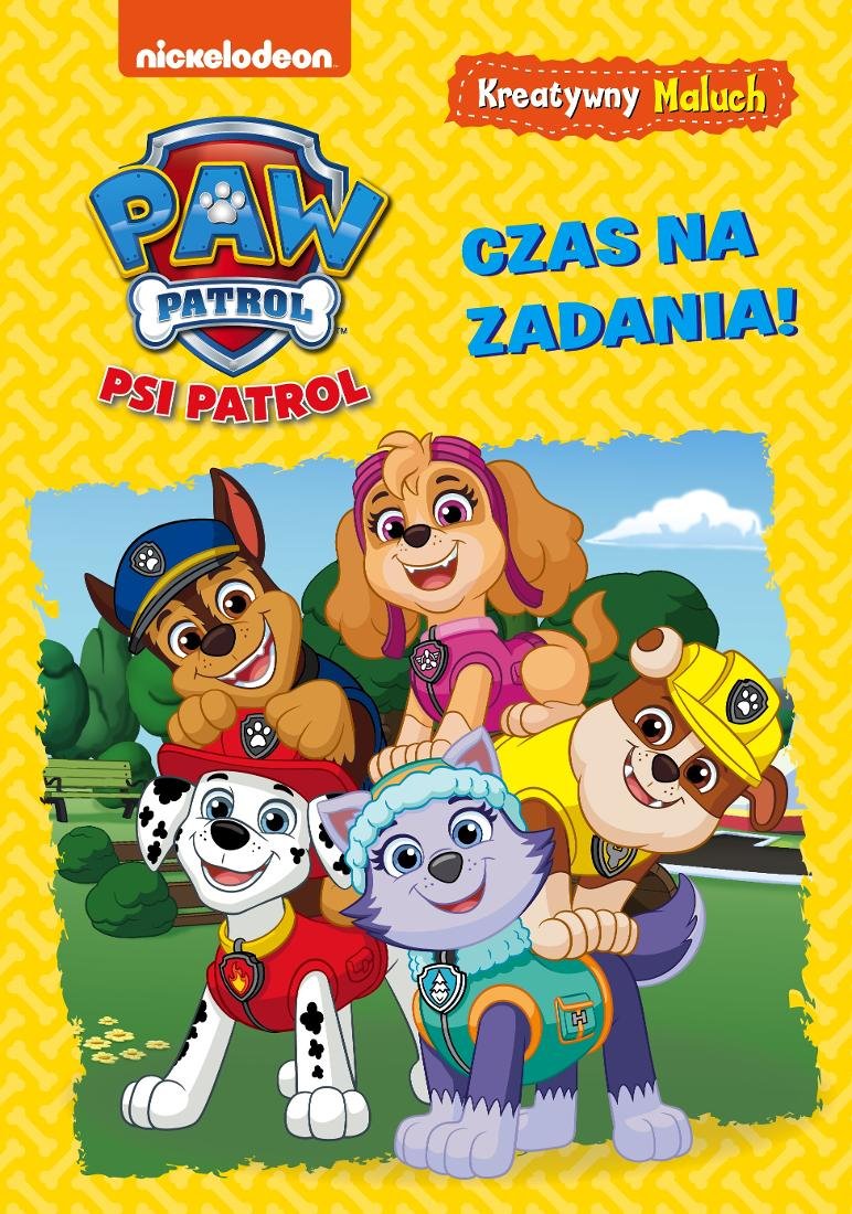 

Psi Patrol. Kreatywny maluch. Czas na zadania!