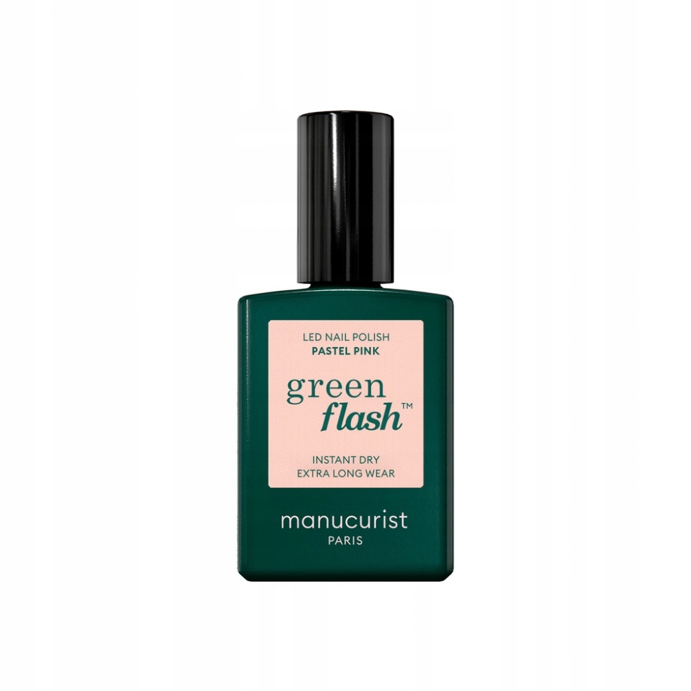 MANUCURIST_Green Flash Led Gel Nail Lacquer lak na nehty Pastel Pink