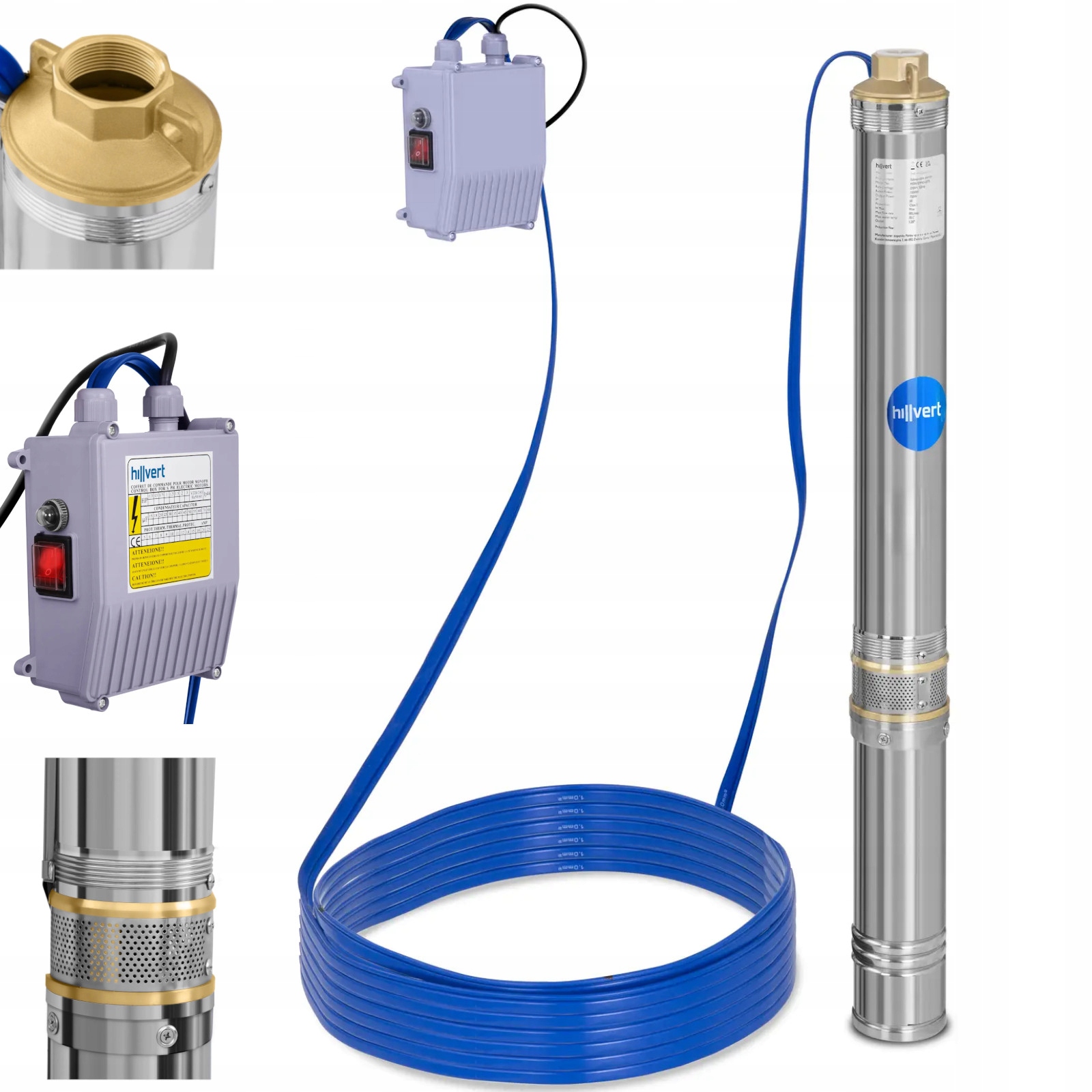 Ponorná Pumpa Do Hlbinnej Studne 4800 L/hod Do 91 M