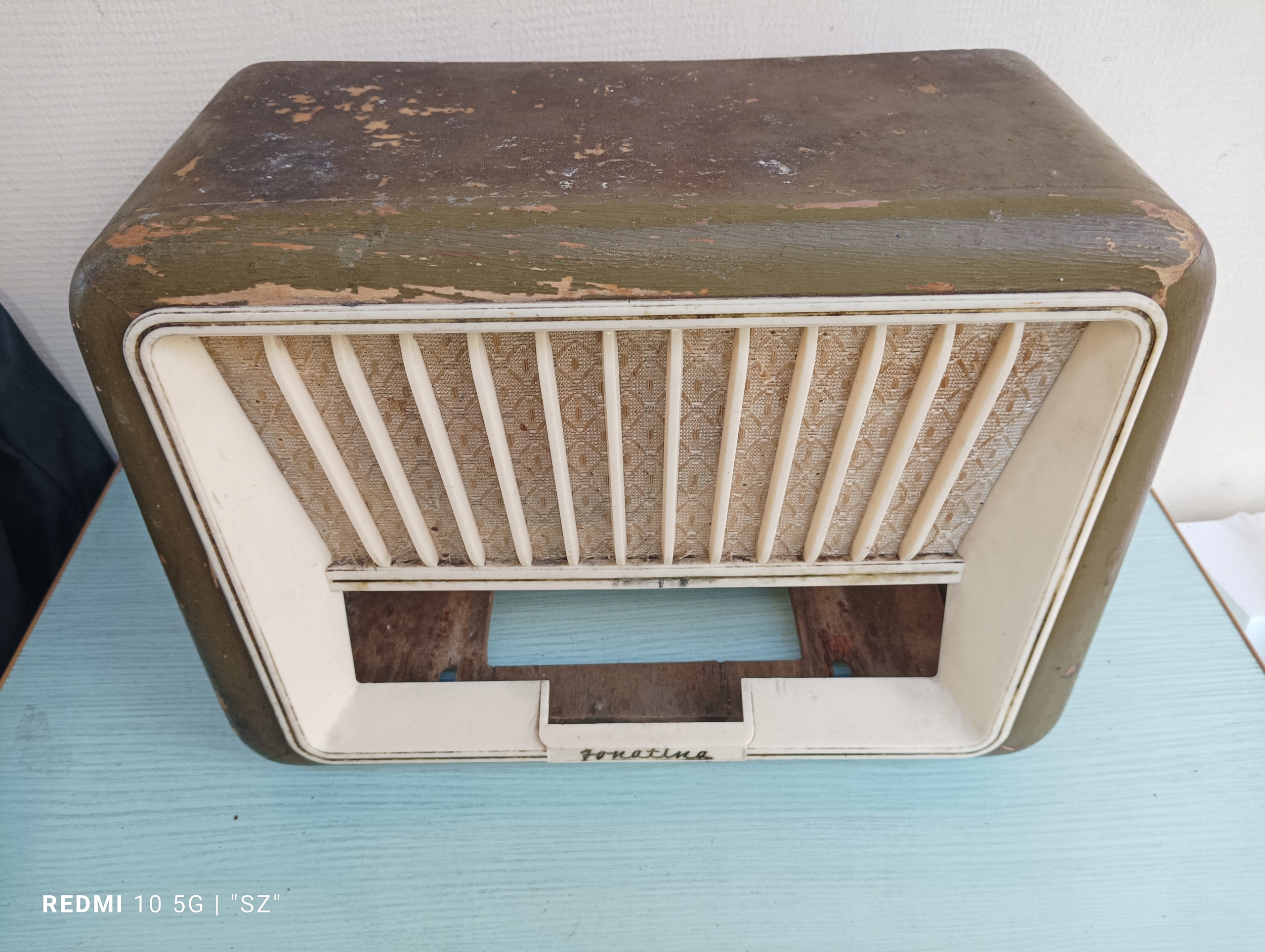 SONATINA - STARE RADIO LAMPOWE - CZĘŚCI - OBUDOWA.