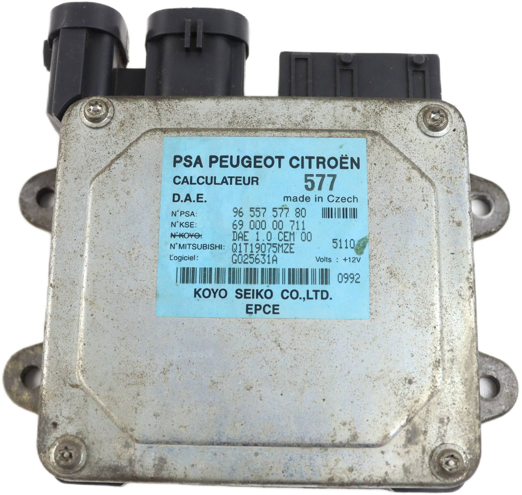 CITROEN C3 e C2 Centralina modulo SERVOSTERZO 9655757780