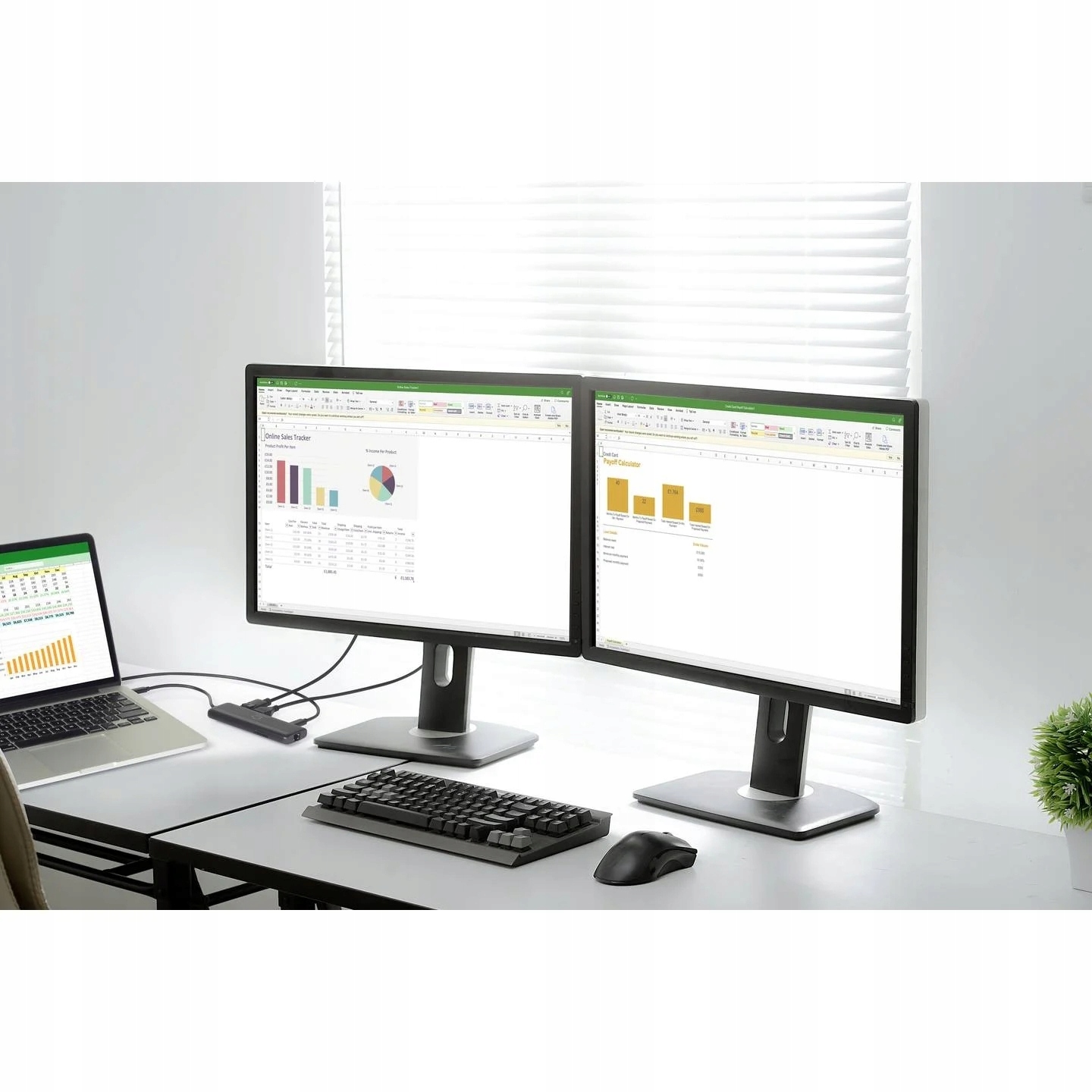 Stacja dokująca USB C HUB ADAPTER HDMI Przejściówka z USB do HDMI microSD Producent Renkforce