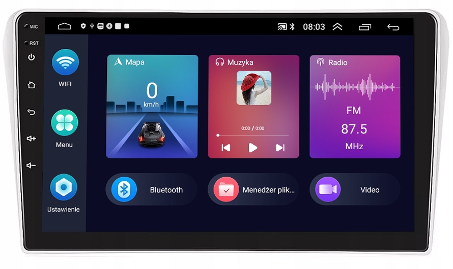 Gps A Android Navigace Bt Toyota Avensis 2002-2008 Carplay 4GB 64GB