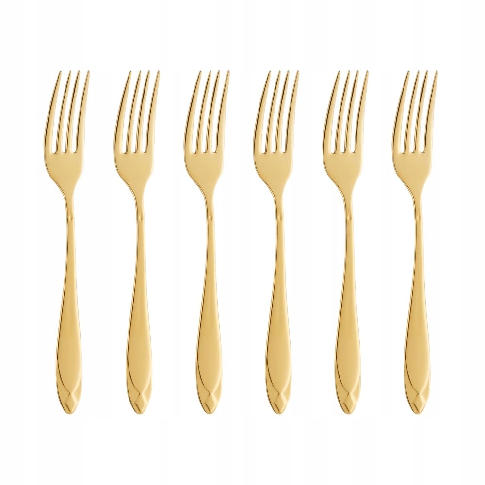 Villa Italia Sada vidličiek na cesto 6 kusov Imperial Gold New