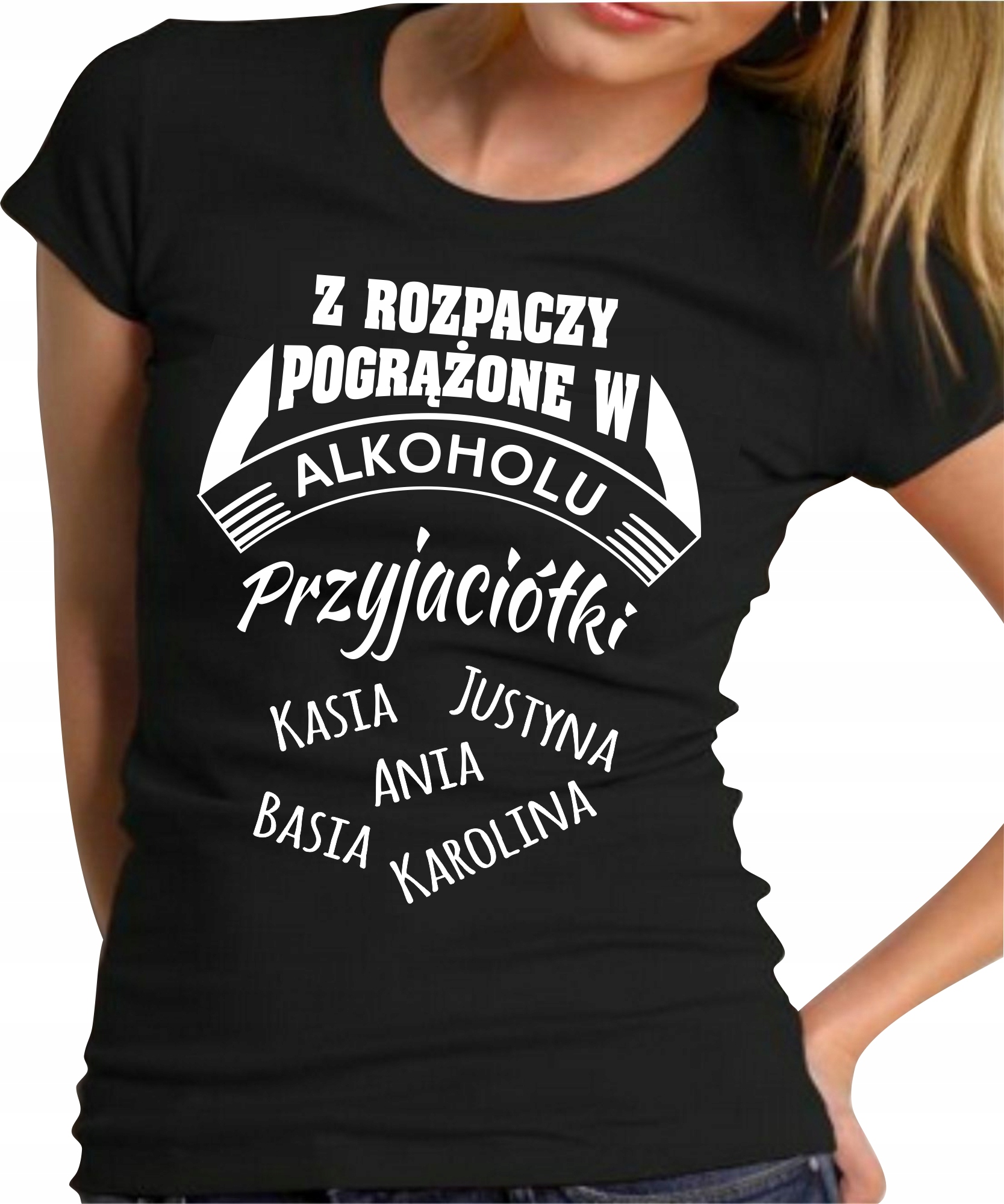 

Koszulka T-shirt Prezent Wieczór Panieński + Imię