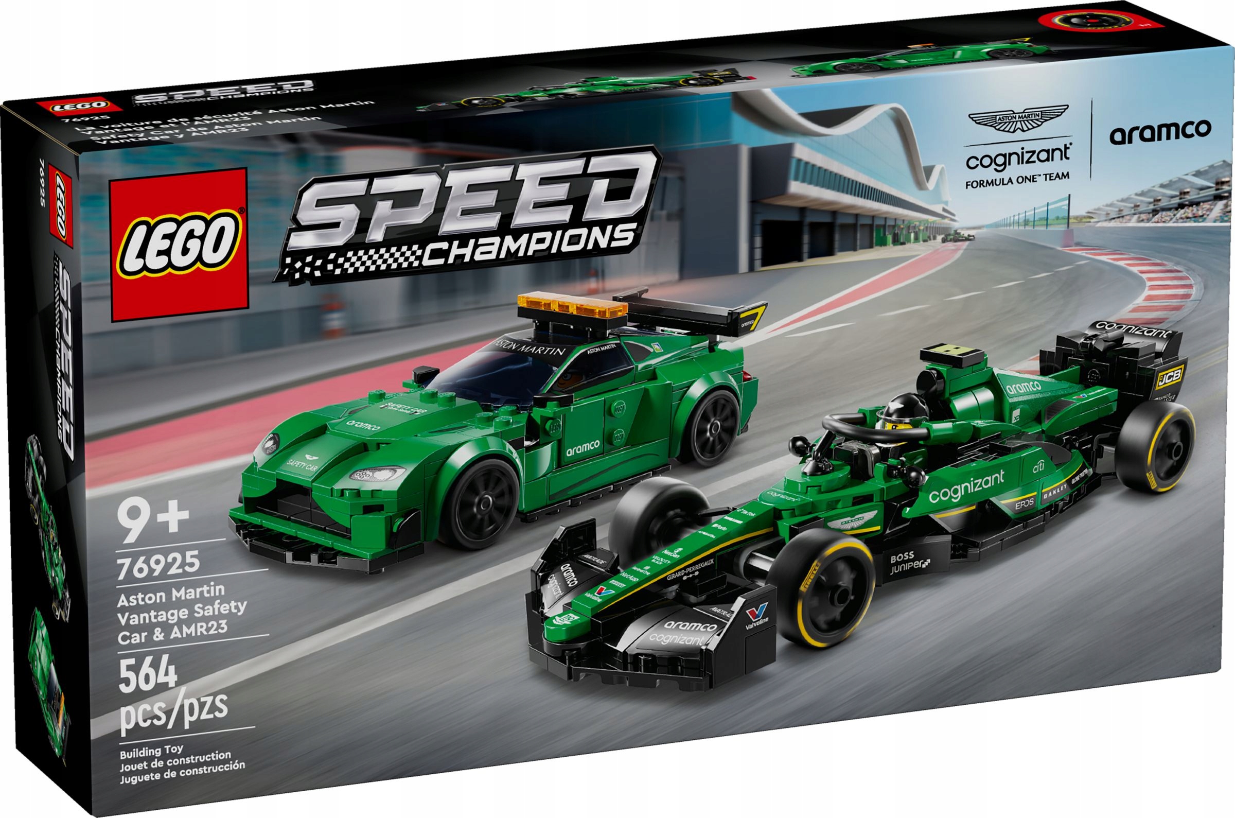 Lego Speed Champions 76925 Bezpečnostní vůz Aston Martin a AMR23