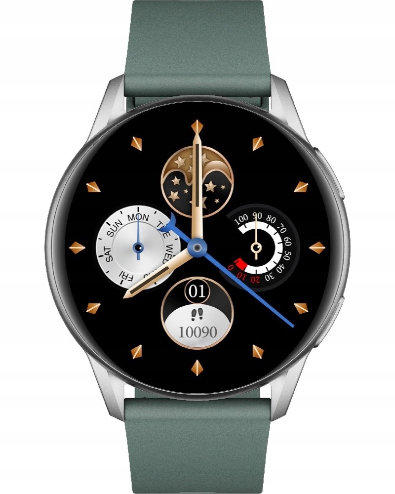 Nové originální hodinky Unixes Strand by Obaku S740USCBVE zelené