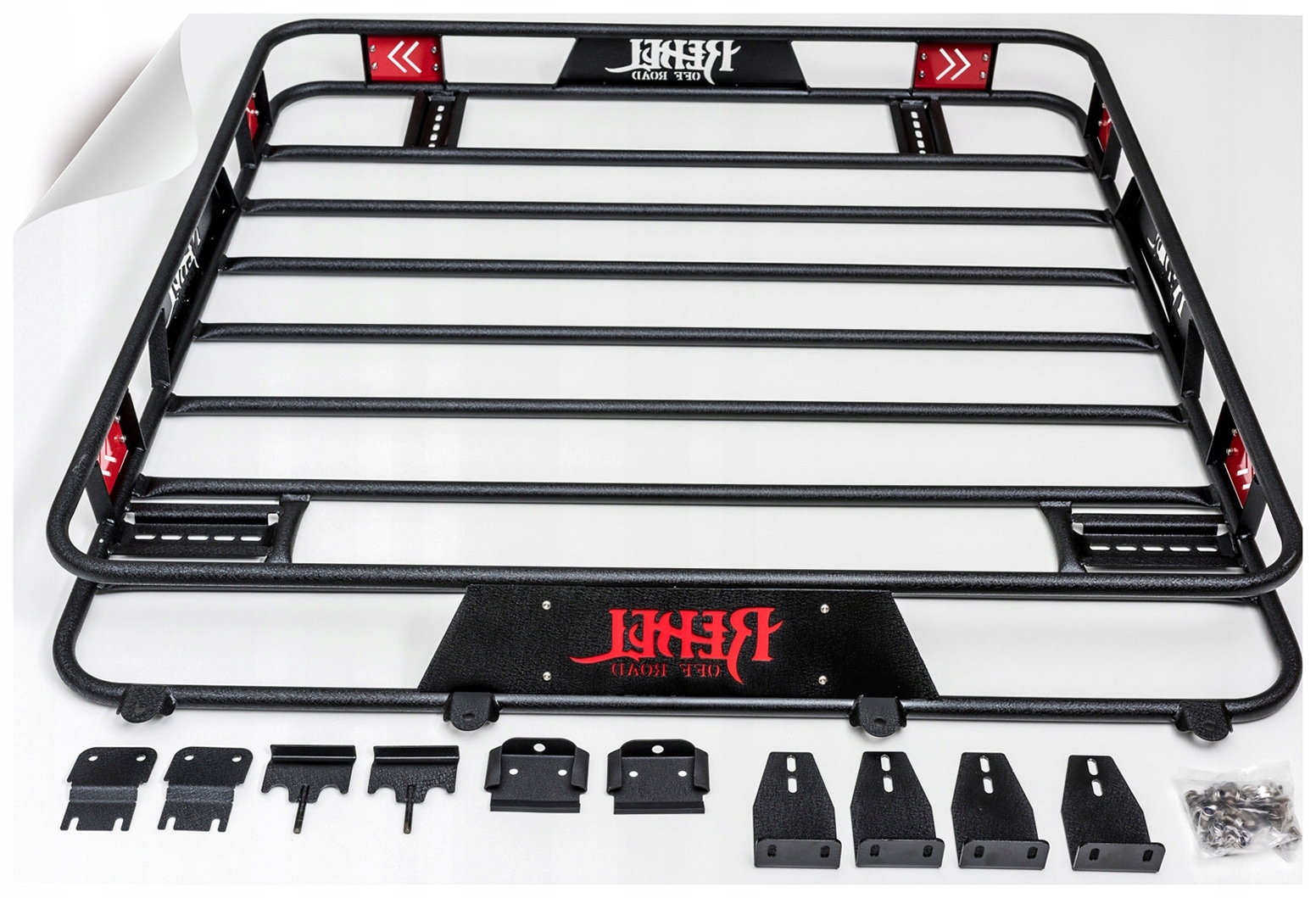 JEEP WRANGLER JK BAGAŻNIK DACHOWY KOSZ NA HARDTOP Montaż bez relingów