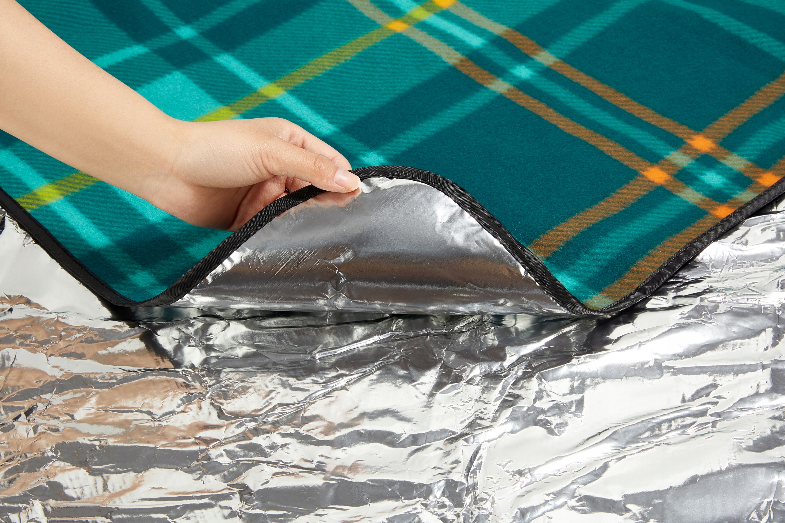 KOC PIKNIKOWY PLAŻOWY Z IZOLACJĄ 200x200 Mata Biwak Piknik Marka Lasher